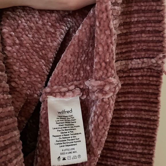 Wilfred Violetta Pink Chenille Sweater - Picture 8 of 12